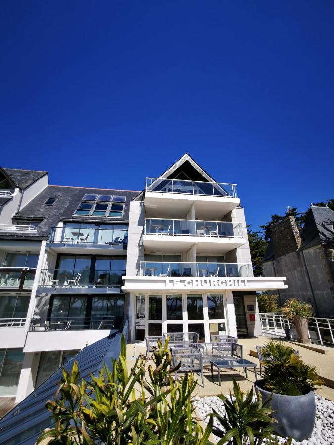 Le Churchill Hotel & Spa Carnac Dış mekan fotoğraf