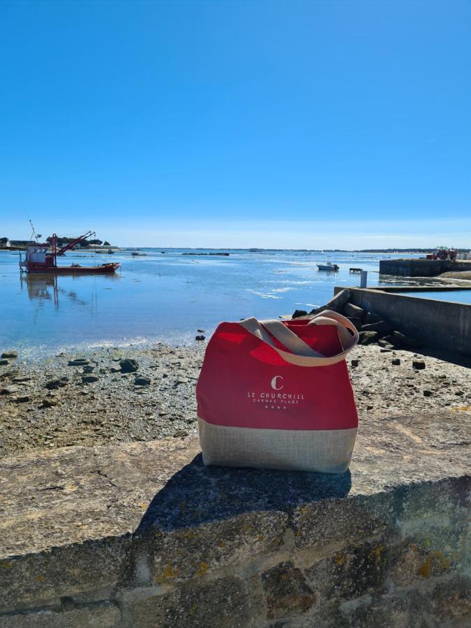 Le Churchill Hotel & Spa Carnac Dış mekan fotoğraf