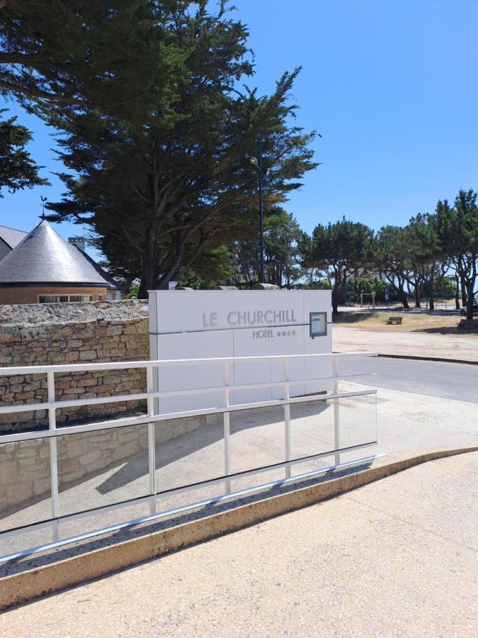 Le Churchill Hotel & Spa Carnac Dış mekan fotoğraf