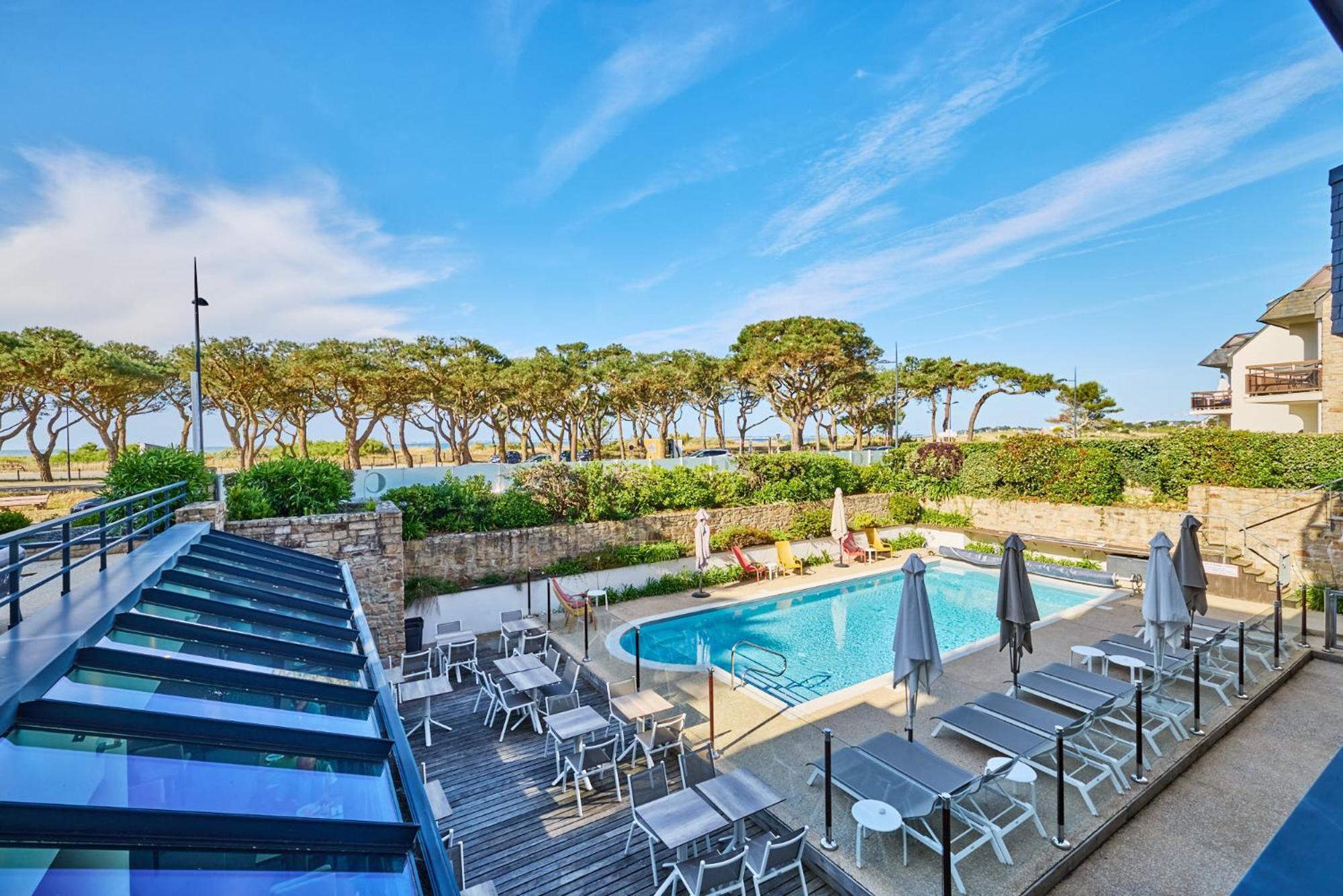 Le Churchill Hotel & Spa Carnac Dış mekan fotoğraf