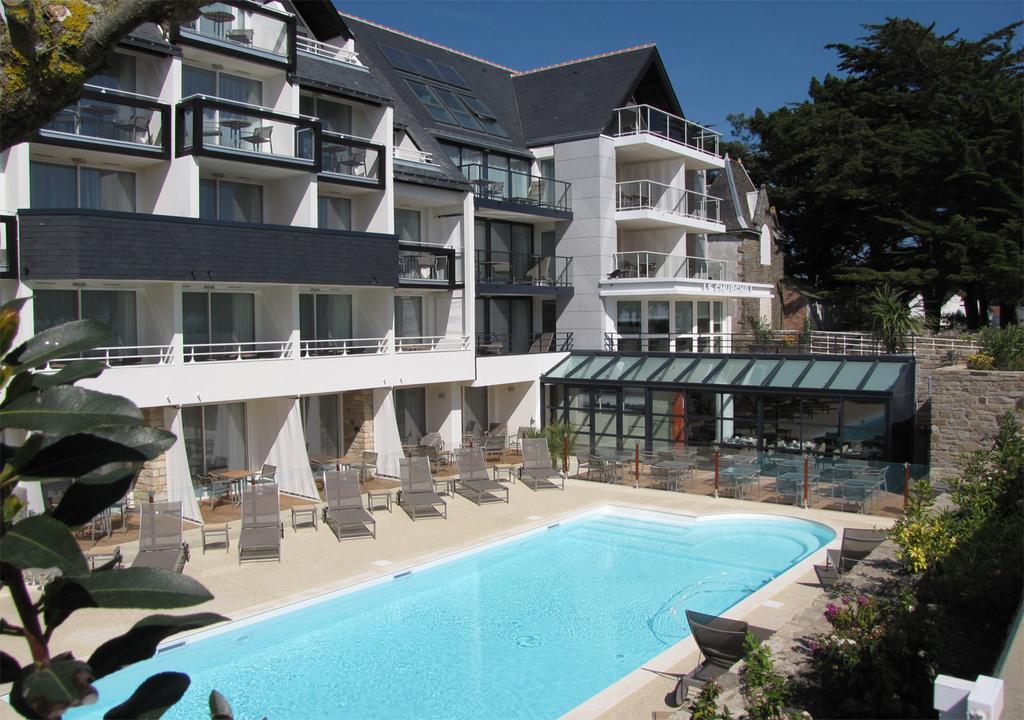 Le Churchill Hotel & Spa Carnac Dış mekan fotoğraf